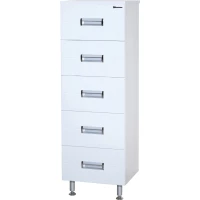 Комод напольный белый глянец Bellezza Сиена 4633905160010