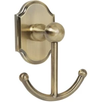 Крючок Veragio Stanford Bronzo VR.STD-7733.BR двойной, для ванны, бронза