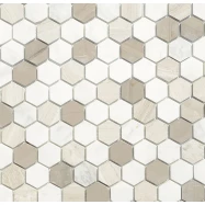 Мозаика Pietrine Hexagonal Pietra Mix 3 MAT hex 18x30x6