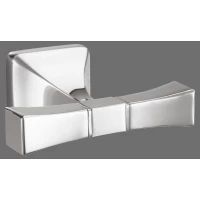 Крючок Art&Max Argo AM-6953 двойной, для ванны, хром