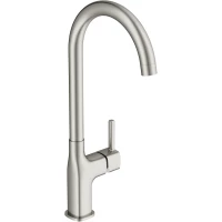 Смеситель для кухни Cersanit Elio A68260 сатин