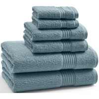 Полотенце для рук 71x46 см Kassatex Long Twist Bluestone LFO-110-BUS