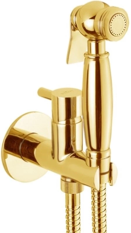 Гигиенический душ Webert Elio EL870302010 со смесителем, золотой