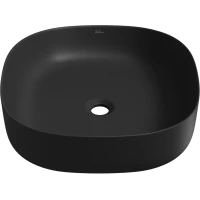 Раковина-чаша Wellsee Belle Spa 3.0 335907000 45x45 см, накладная, черный матовый