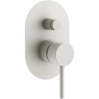 Смеситель для ванны Plumberia Selection IXO XO1001BO встраиваемый, белый матовый