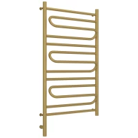 Полотенцесушитель электрический 1000x600 золотой матовый МЭМ левый Сунержа Элегия 3.0 032-5818-1060
