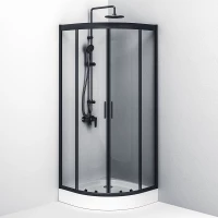 Душевой уголок 88,8x88,8 см Am.Pm Gem W90G-401-090BT прозрачное