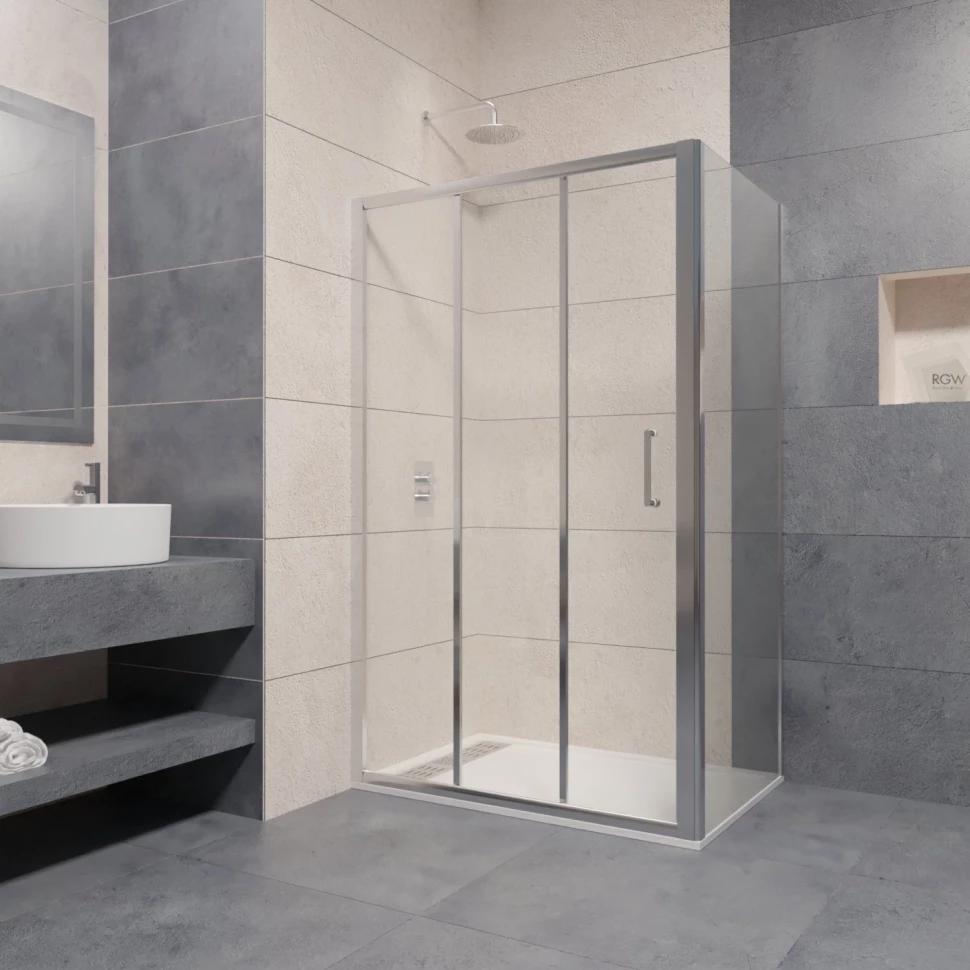 

Душевой уголок 110x80 см RGW PA-73 (PA-13+Z-050-2) Passage 060873118-011 прозрачное