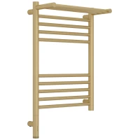 Полотенцесушитель электрический Сунержа Богема с полкой 3.1 022-6006-6040 600x400, МЭМ левый, шампань матовая 