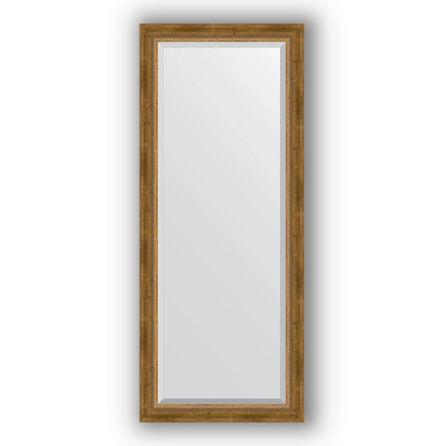 Зеркало 63x153 см состаренное бронза с плетением Evoform Exclusive BY 3562