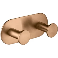 Планка с крючками Timo Saona 13014/19 для ванны,  розовое золото матовый