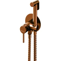 Гигиенический душ Knotlor Dew FHS01C1RB со смесителем, бронза матовая