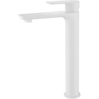 Смеситель для раковины Abber Weiss Insel AF8011FW белый матовый