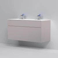 Тумба с раковиной серый матовый 120,8 см Am.Pm Inspire 2.0 M50AFHX1203EGM + M50AWPC1201WG