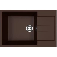 Кухонная мойка Ulgran шоколад U-602-345