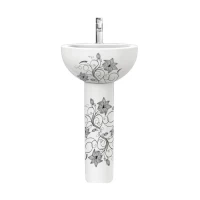 Раковина 48 см Sanita Luxe Art Flora ARTSLWB10