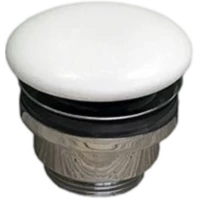 Донный клапан для раковины GSG PILTONUNIAR000 универсальный, белый глянец