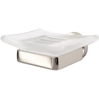 Мыльница WasserKRAFT Tauber K-64429 настенная, никель