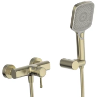 Смеситель для душа Savol S-AF1622C с душевым гарнитуром, золотой матовый
