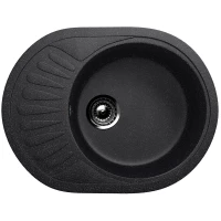 Кухонная мойка Ulgran черный U-107m-308