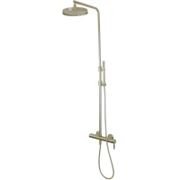 Душевая система Migliore Velvet Lux 36487 208 мм, со смесителем, никель матовый