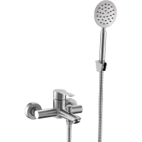 Смеситель для ванны Esko Orlando OL 54 с душевым гарнитуром, нержавеющая сталь