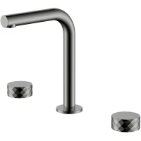 Смеситель для раковины Boheme Stick Diamond 152-SGM.1 графит глянец