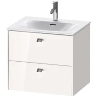 Тумба белый глянец 62 см Duravit Brioso BR431001022
