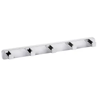 Планка с крючками Bemeta Via 135006252 для ванны, хром