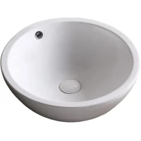 Раковина-чаша Ceruttispa CR1001 45x45 см, накладная, белый