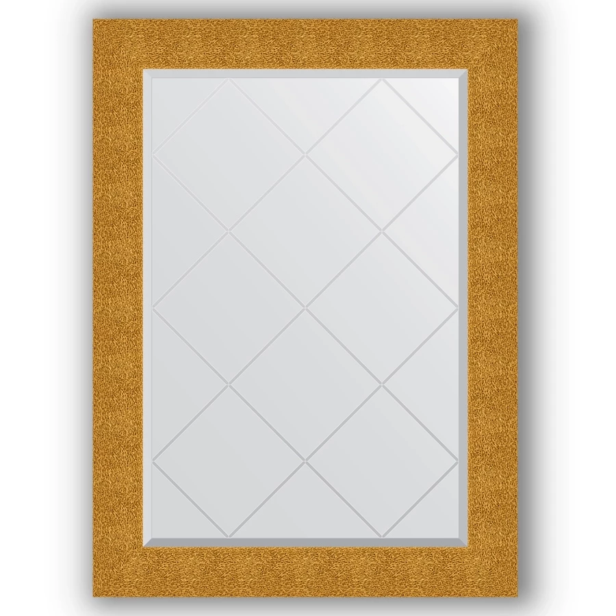 Зеркало 76x104 см чеканка золотая Evoform Exclusive-G BY 4194 гравюра золотая монстр трак 18 × 24 см