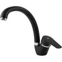 Смеситель для кухни Viko V-4524 черный мрамор