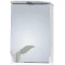 Зеркальный шкаф 50x71,2 см белый глянец R Onika Лидия 205004 - 1