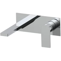 Смеситель для раковины AQG Alpha One 01ALC170CR встраиваемый, хром