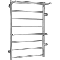 Полотенцесушитель водяной 801x577 подключение боковое Terminus Анкона с полкой П8