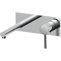 Смеситель для раковины AQG Stick One 01STR170CR встраиваемый, хром