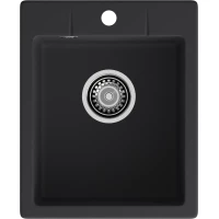 Кухонная мойка GranFest Urban 240 40x49 см, черный