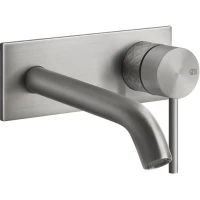 Смеситель для раковины Gessi Gessi316 54188#239 встраиваемый, без донного клапана, нержавеющая сталь