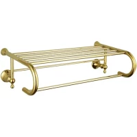 Полка для полотенец Gappo G1424 56 см, золотой