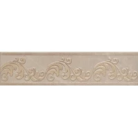 Бордюр Kerama Marazzi Версаль бежевый обрезной 30x7