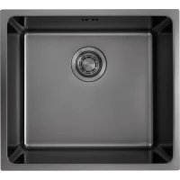 Кухонная мойка PEZARO PZT.450.TITAN 49x44 см, титан