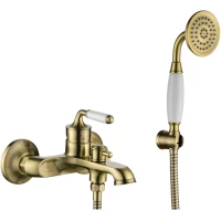 Смеситель для ванны Esko Esko Prague PG54new с душевым гарнитуром, бронза
