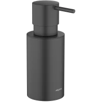 Дозатор для жидкого мыла Aquatek Оберон AQ4229MB 150 мл, настольный, черный матовый