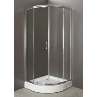 Душевой уголок с поддоном 90x90x200 см BelBagno Uno прозрачное UNO-GL-R-2-90-C-CR-TR