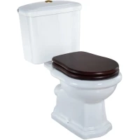 Унитаз-компакт Migliore Bella 31098 белый, фурнитура золотой