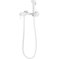 Гигиенический душ Hansberge Nordic H0099WW со смесителем, белый