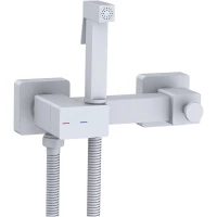 Гигиенический душ WeltWasser Higi Q02 WT 10000013674 CoolStart, со смесителем, белый матовый