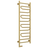 Полотенцесушитель электрический 1200x400 золотой матовый МЭМ левый Сунержа Элегия 2.0 032-5218-1240