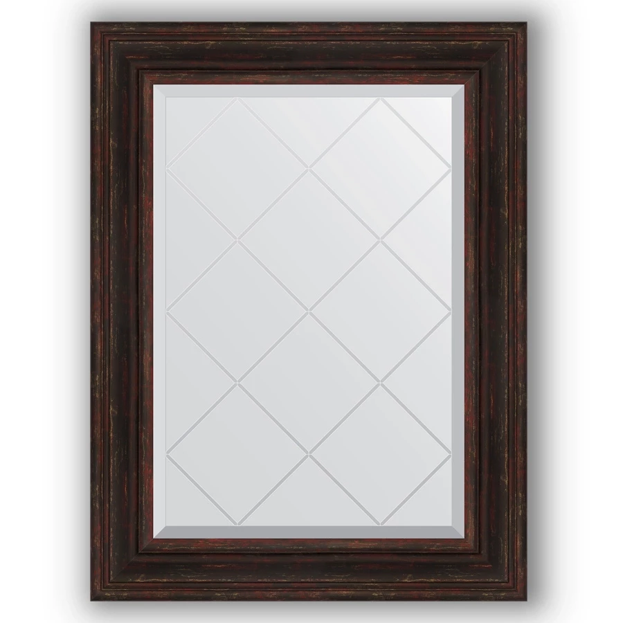 Зеркало 69х91 см темный прованс Evoform Exclusive-G BY 4119 - фото 1