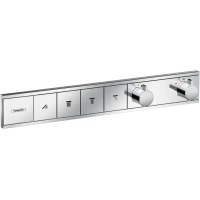 Термостат для 4 потребителей Hansgrohe RainSelect 15382000